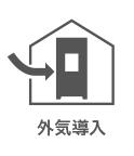 外気導入型